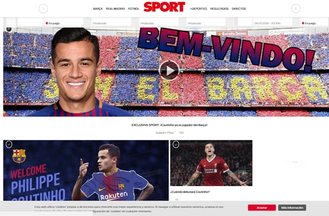 Báo chí thế giới: Barca có Coutinho, mở ra giai đoạn thống trị mới - 1