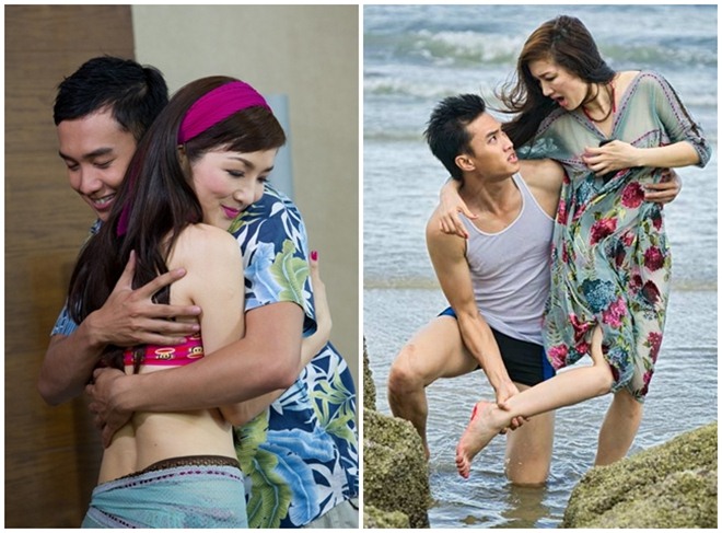 Những cảnh táo bạo của Hoa hậu Việt khiến người xem đỏ mặt - 3