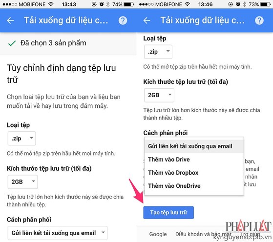 Cách tải toàn bộ email về máy tính - 3