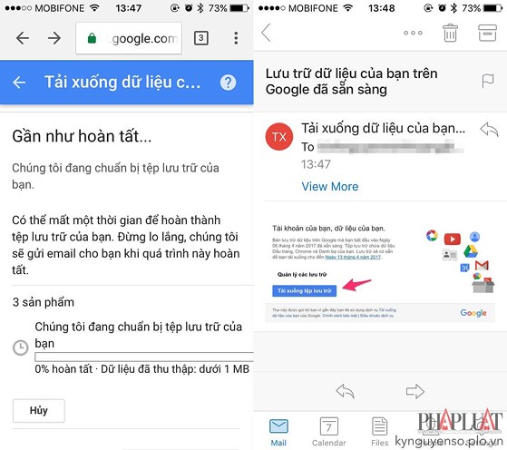 Cách tải toàn bộ email về máy tính - 4
