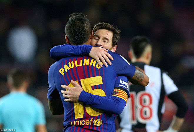 Barca đại thắng: Messi cán mốc lịch sử, thăng hoa rực rỡ - 4