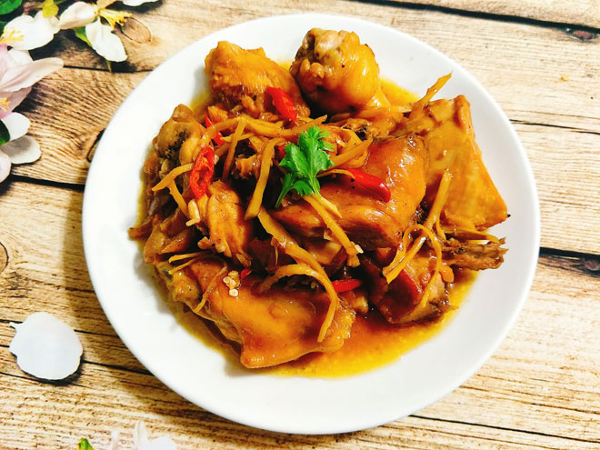 Lạnh thế này nấu gà rang gừng thì hao cơm phải biết - 7