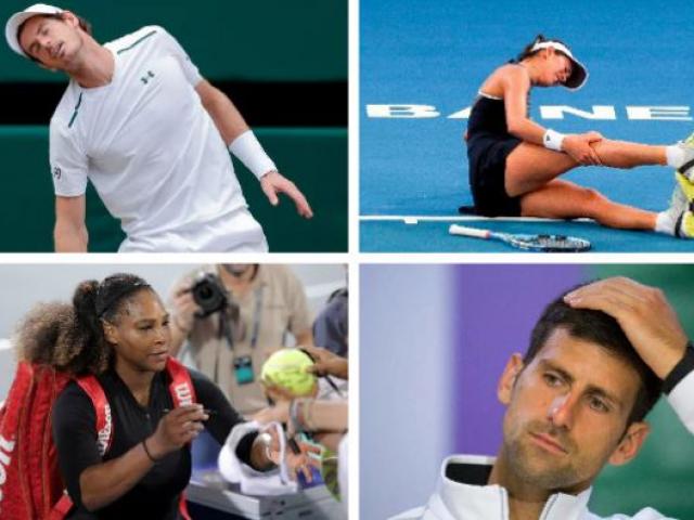 Thể thao - Australian Open: Hàng tá sao gặp hạn, cả làng khốn đốn vì chấn thương