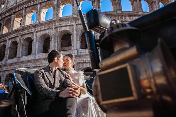 Á khôi Hà thành và bộ ảnh cưới cùng chồng đại gia gây bão - 3