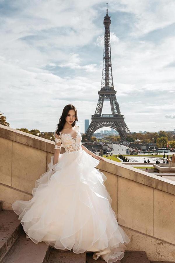 Á khôi Hà thành và bộ ảnh cưới cùng chồng đại gia gây bão - 6