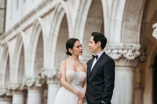 Á khôi Hà thành và bộ ảnh cưới cùng chồng đại gia gây bão - 8