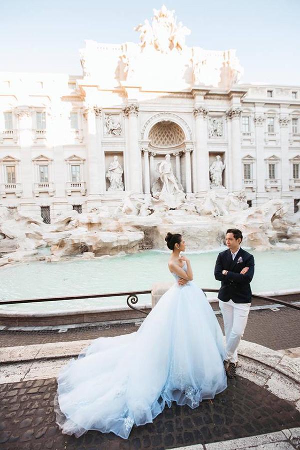 Á khôi Hà thành và bộ ảnh cưới cùng chồng đại gia gây bão - 9