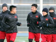Bóng đá - Suýt làm U23 Hàn Quốc choáng, U23 Việt Nam tươi cười tập đấu U23 Úc