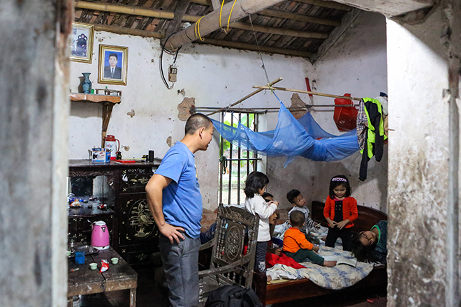 MS1804 - Rớt nước mắt cảnh gà trống lầm lũi nuôi 8 con thơ - 4