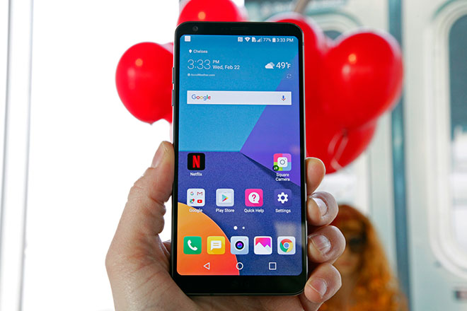 LG G7 xuất hiện với tỷ lệ màn hình so với thân máy ấn tượng - 1