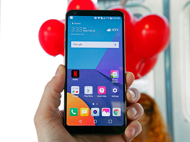 LG G7 xuất hiện với tỷ lệ màn hình so với thân máy ấn tượng