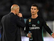 Bóng đá - Real Madrid lo không dự nổi Cúp C1: Zidane quá khổ vì Ronaldo