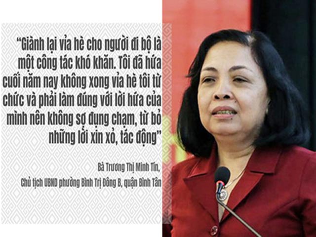 Tin tức trong ngày - Gặp lại nữ chủ tịch phường hứa từ chức nếu vỉa hè không thoáng