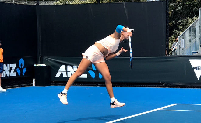 Australian Open xuất hiện &#34;tiên giáng trần&#34; 16 tuổi: 1m82, đẹp miễn chê - 5