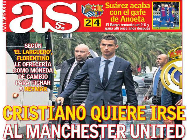 Bóng đá - “Siêu bom tấn” Ronaldo: MU tạo cú sốc, trả Real 400 triệu euro