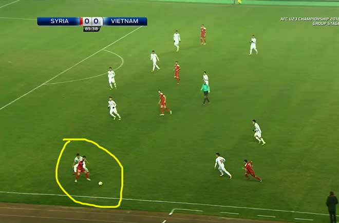 Góc chiến thuật U23 Việt Nam – U23 Syria: Số đỏ cho "ông ngủ gật" - 6