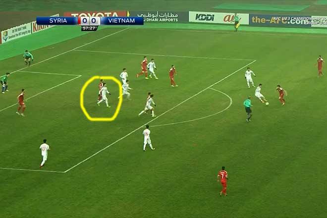 Góc chiến thuật U23 Việt Nam – U23 Syria: Số đỏ cho "ông ngủ gật" - 4