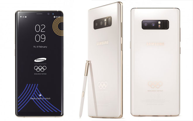 Samsung tung 4000 chiếc Galaxy Note 8 phiên bản Olympic 2018 - 1