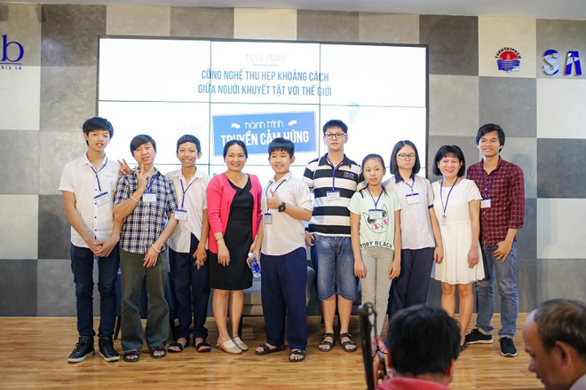 Xúc động buổi tọa đàm “Công nghệ thu hẹp khoảng cách giữa người khuyết tật và thế giới” - 6