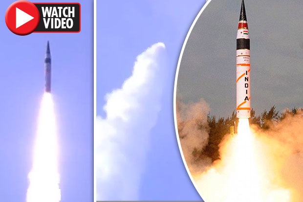 Xem Ấn Độ phóng tên lửa mạnh nhất, đủ sức bao phủ toàn lãnh thổ TQ - 1