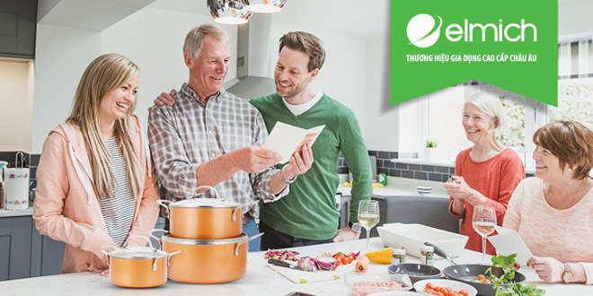 Nồi chảo Royal Elmich, tiết kiệm 30% nhiên liệu, xứng đáng có mặt trong mọi căn bếp - 1