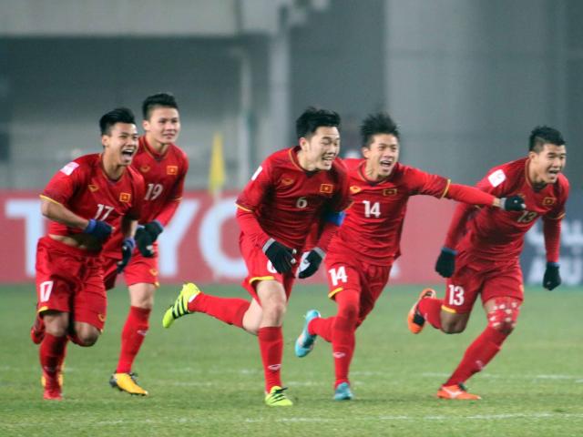 Bóng đá - Ghi danh sử sách, "siêu anh hùng" U23 Việt Nam vui hơn ăn Tết