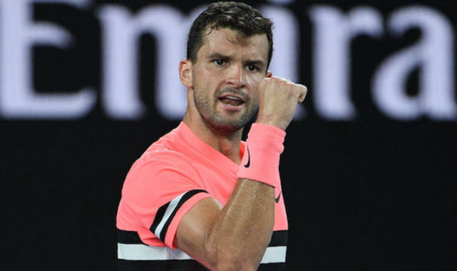 Australian Open 21/1: Dimitrov &#34;đấu súng&#34; nghẹt thở vào tứ kết - 1