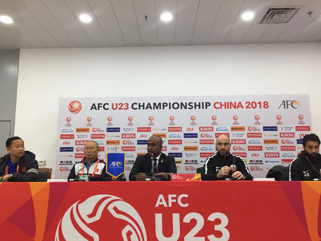 Họp báo U23 Việt Nam - U23 Qatar: Park Hang Seo không ngán đối thủ mạnh - 1