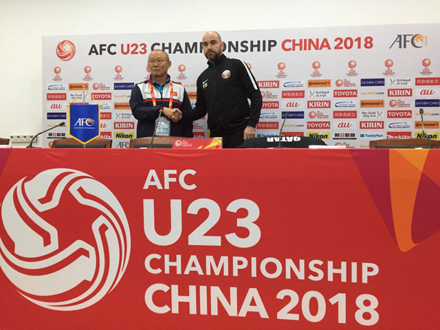 Bóng đá - Họp báo U23 Việt Nam - U23 Qatar: Park Hang Seo không ngán đối thủ mạnh