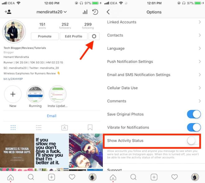 Cách xem và tắt thông tin đăng nhập lần cuối trên Instagram - 3