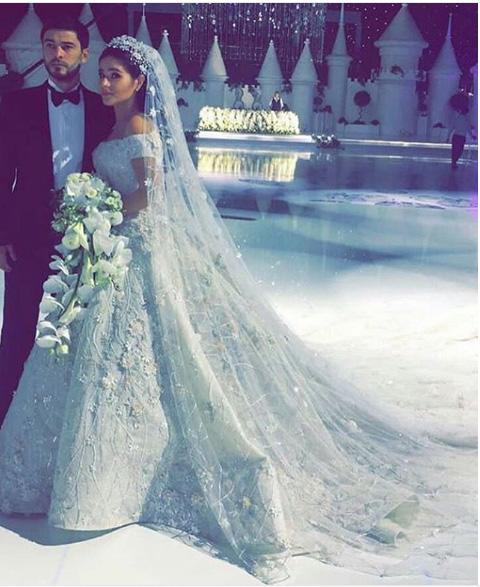 Đám cưới xa hoa như cổ tích của cháu gái tỷ phú Uzbekistan - 1