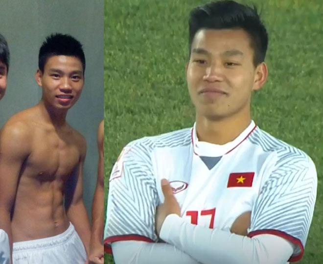 Những lần &#34;nam thần&#34; U23 Việt Nam cởi áo khoe cơ bắp khiến chị em điêu đứng - 1