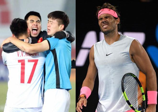 Nadal, Djokovic bị loại Australian Open: Cổ tích như U23 VN - 1