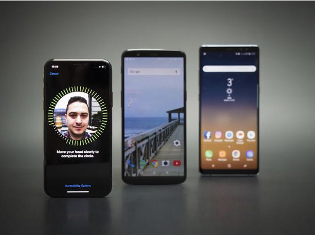 iPhone X, Galaxy Note 8 hay OnePlus 5T mở khóa khuôn mặt chuẩn nhất?
