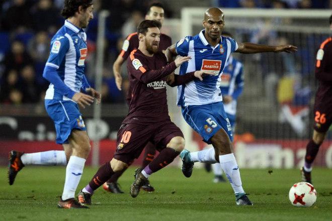 Chi tiết Barcelona - Espanyol: Messi bị cản cú đánh đầu (KT) - 6