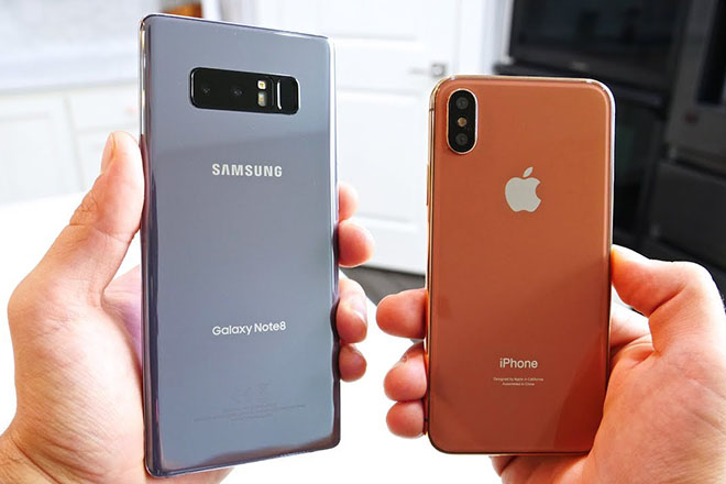 Giá trung bình smartphone tăng lên cũng chỉ vì… iPhone X và Galaxy Note 8 - 1