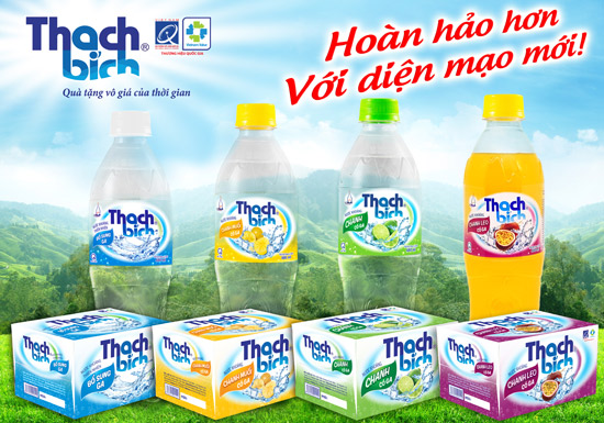 Thạch Bích tung sản phẩm mới & cải tiến mẫu mã bao bì các sản phẩm pet ga 480ml - 2