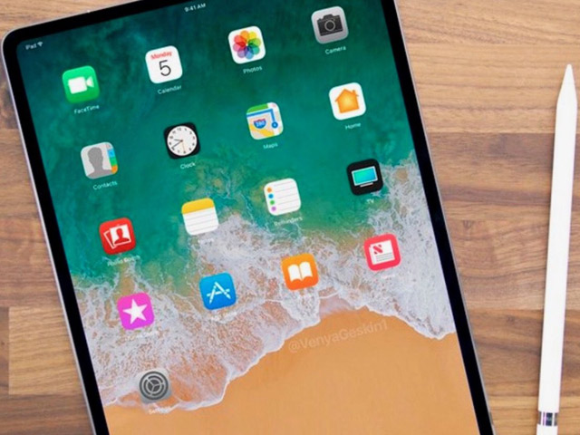iPad Pro 2018 sẽ là bản sao thiết kế của iPhone X
