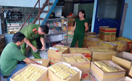 Phát hoảng với 10 tấn mì tươi có hàn the ở Tây đô - 1