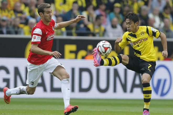 Dortmund - Freiburg: Đại tiệc 4 bàn, thoát chết phút 90+3 - 1