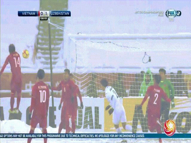 TRỰC TIẾP U23 Việt Nam - U23 Uzbekistan: U23 Việt Nam ép sân