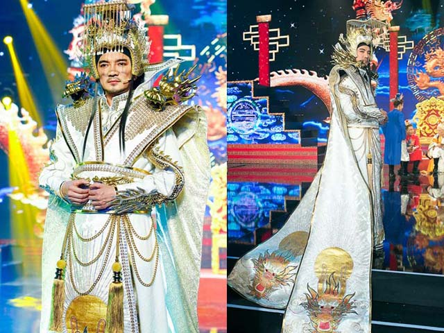 Phim - Long bào "tiền tỷ" của Mr Đàm trong Táo quân "Giải cứu Ngọc hoàng"