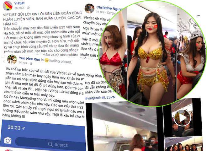 Có dễ xử phạt VietJet Air với màn “chiêu đãi” U23 Việt Nam bằng bikini? - 1