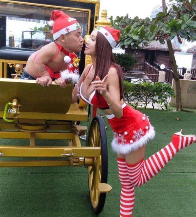 “Chị dâu Võ Tòng” diện bikini đi tắm biển với bạn trai cao 1m - 4