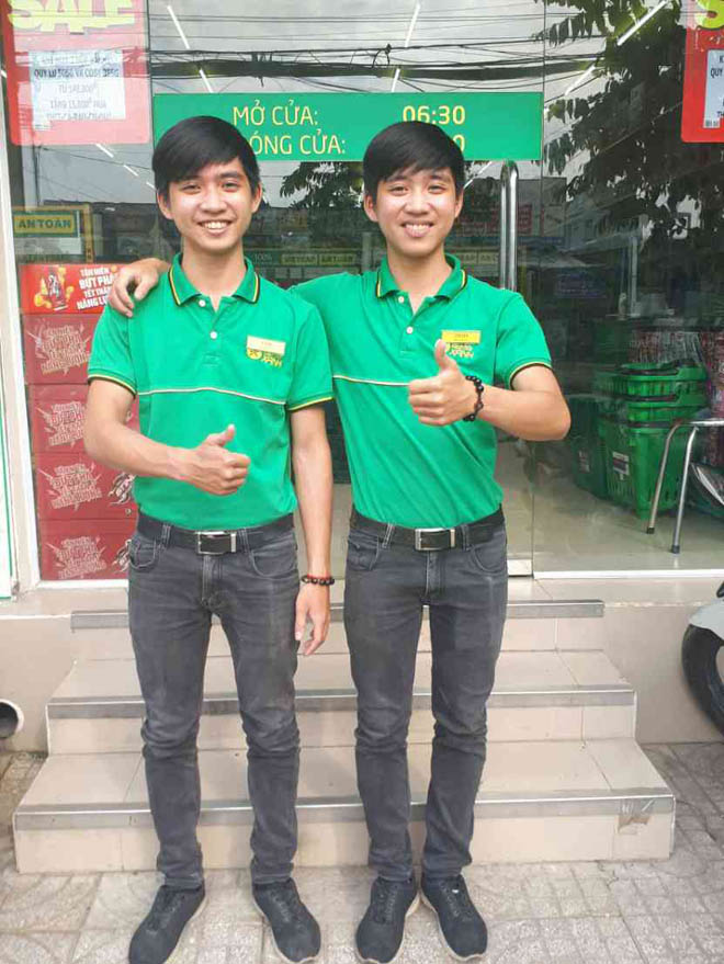18 tuổi: cặp song sinh làm quản lý siêu thị bán hàng tiêu dùng có tiếng tại TP.HCM - 1
