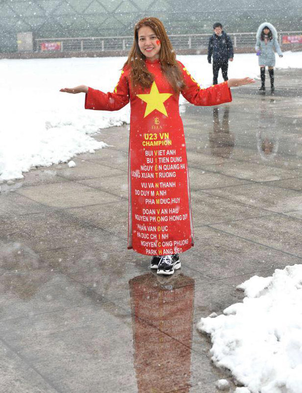 Chiếc áo dài “lịch sử” của U23 Việt Nam và 15 phút thăng hoa ít ai biết - 5