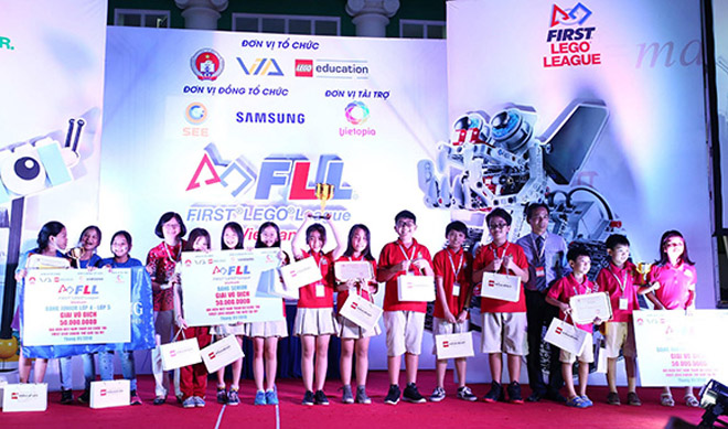 Sôi động chung kết cuộc thi  “Khoa học ứng dụng First Lego League 2018” - 7