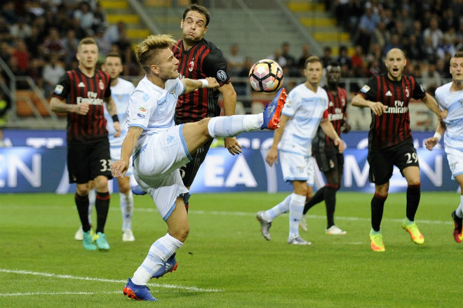 Milan - Lazio: Nổ tung với 2 cú đánh đầu &#34;sấm sét&#34; - 1