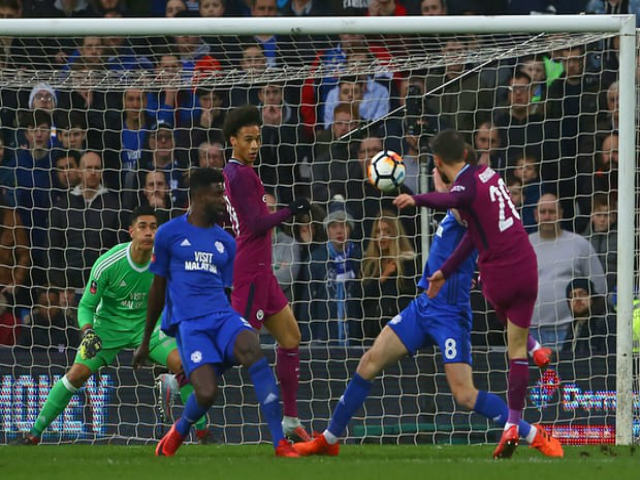 Cardiff City - Man City: Đá phạt ma mãnh & ”trái đắng” cuối trận