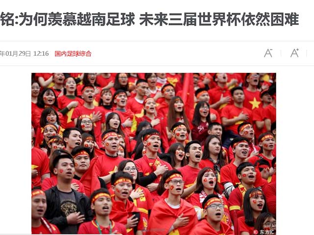 U23 Việt Nam lập kỳ tích: Trung Quốc lo “hít khói” Việt Nam ở World Cup